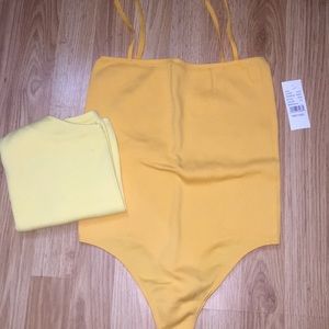NWT marigold bodysuit